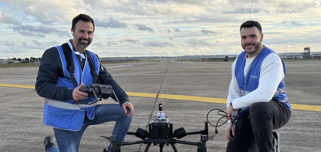 The drone pilots before the operation